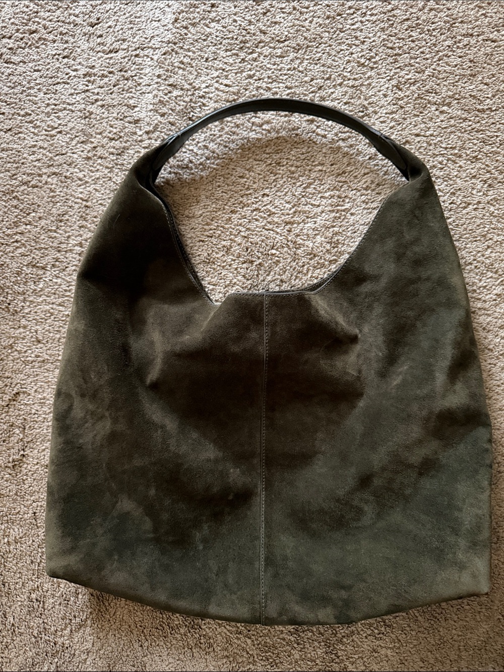 Madewell The Mylie Large Shoulder Bag in Italian Suede - Picture 4 of 7